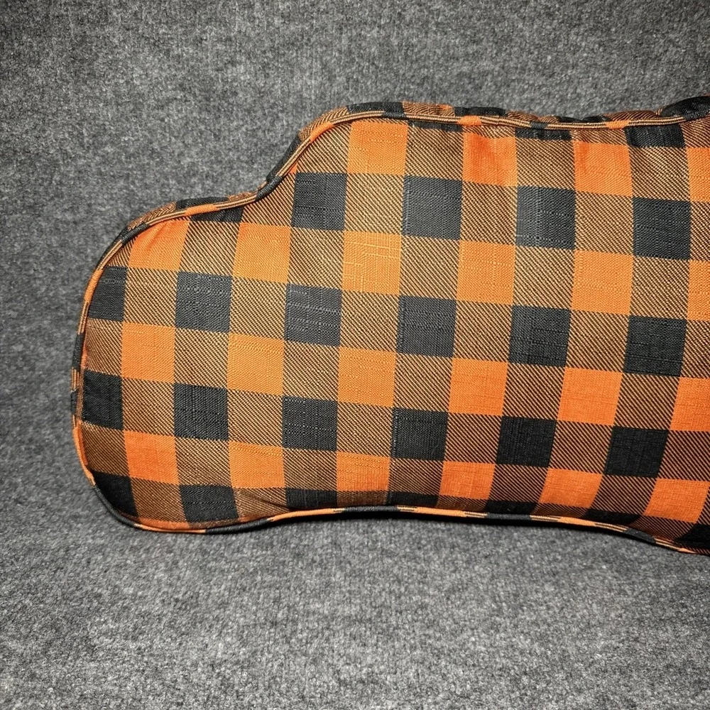 Ghost Hunter Plaid Pillow Farm Truck Decor Car Shape Accent‎ Pillow 23